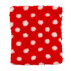 Pet Hottie Microwaveable Heat Pad (One Size) (Red Fleece) - Red Fleece
