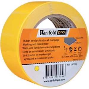 Tarifold Floor Marking Tape Vinyl 5cm Yellow