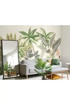 Tropical Palm Trees Wall Mural