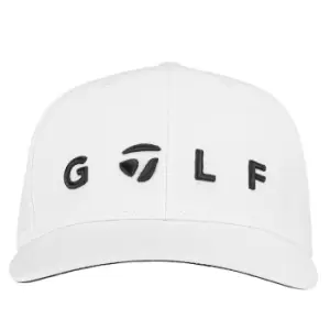 TaylorMade Golf Logo Cap Mens - White