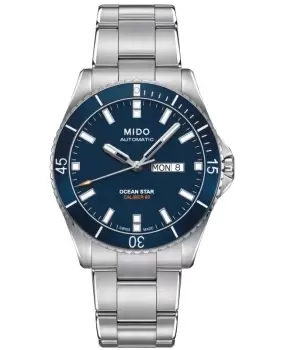 Mido Ocean Star 200 Blue Dial Steel Mens Watch M026.430.11.041.00 M026.430.11.041.00