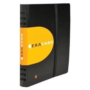Exacompta Exactive Exacard Business Card Holder Capacity 120 Black