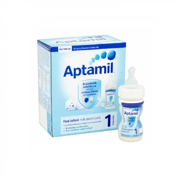 Aptamil First Infant Milk Starter Pack 1 From Birth 6 x 70ml