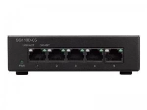Cisco Small Business SG110D-05 - Switch - 5 Ports - Unmanaged