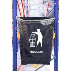 Clear Racksack Litterman General Waste Logo - Pack 10