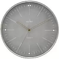 Acctim Clock 22817 28 x 28 x 4.4 x 28cm Smoke grey