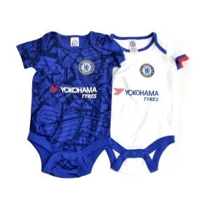 Chelsea Two Pack Body Suit 2019/20 3-6 Months