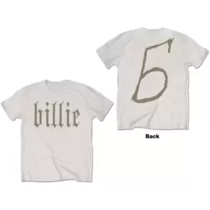 Billie Eilish - Billie 5 Unisex XX-Large T-Shirt - Natural