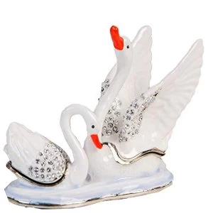 Treasured Trinkets - 2 Swans