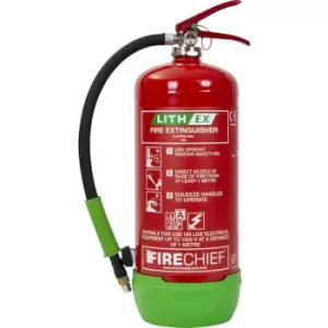Fire Chief Firechief Lith-Ex Fire Extinguisher 6 Litre