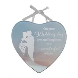 Reflections Of The Heart Mini Plaque Wedding Day