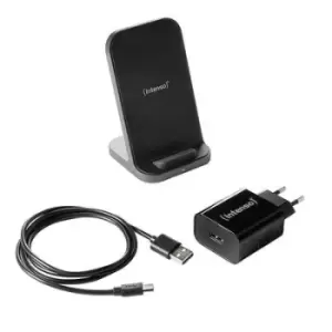 Intenso Wireless charger Stand BSA2 7410620 Outputs Inductive charging standard Black