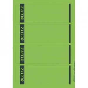 Leitz Lever arch file labels 16852055 61.5 x 192mm Paper Green Permanent 100 pcs