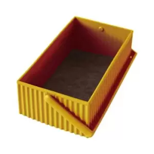 Hachiman Omnioffre Stacking Storage Box Small - Mustard