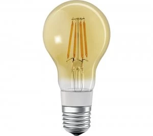 LEDVANCE SMART Filament Classic Dimmable LED Light Bulb - E27, Yellow