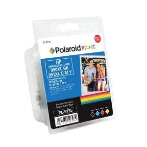 Polaroid HP 950XL951XL Remanufactured Inkjet Cartridge BlackColour
