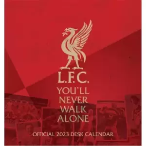 The Liverpool FC 2023 Desk Easel Calendar