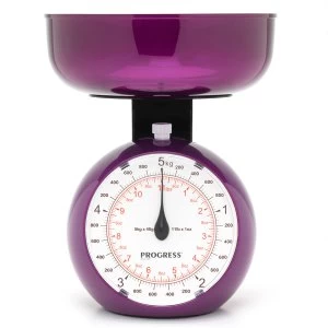 Progress BW04779P Orb Kitchen Scale 5KG - Purple