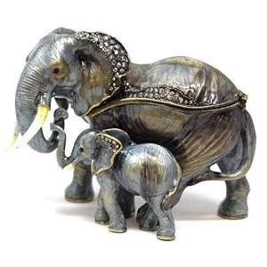 Treasured Trinkets - Elephant and Calf