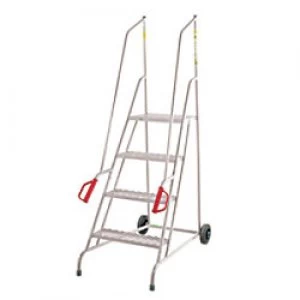 FORT Ladder 4 Steps Galvanised Capacity: 150 kg