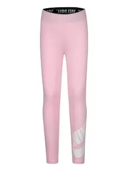 Nike Younger Girls Sportswear Leg A See Leggings - Pink, Size 2-3 Years