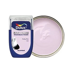 Dulux Easycare Washable & Tough Pretty Pink Matt Emulsion Paint 30ml