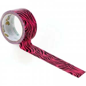 Shure Multi Patterned Duck Tape Pink Zebra