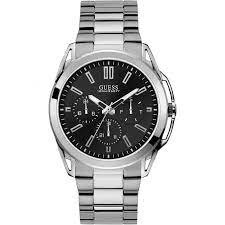 Guess Black And Silver 'Vertex' Watch - W1176G2
