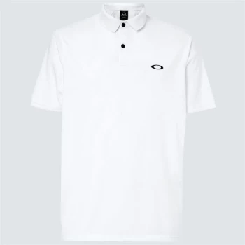 Oakley Contender Stripe Polo Shirt Mens - White