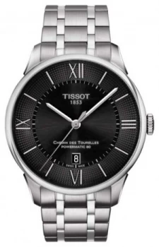 Tissot Mens Chemin Des Tourelles Powermatic 80 Automatic Watch
