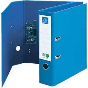 Exacompta CleanSafe Lever Arch File 70mm Cardboard A4 Blue