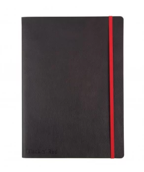 Black n Red BLACK B5 Business Journal Soft Cover 90g/m2 Numbered Pages