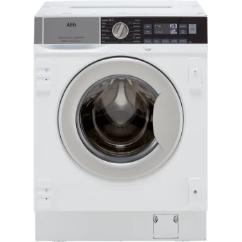 AEG L8FC8432BI 8KG 1400RPM Integrated Washing Machine