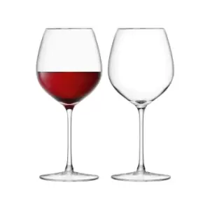 LSA Wine Red Wine Glass 400ml Clear Set of Two