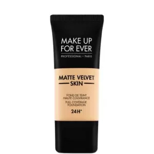 MAKE UP FOR EVER matte Velvet Skin Foundation 30ml (Various Shades) - 235 Ivory beige