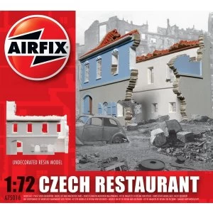 Czech Restaurant Resin Ruined Buildings Air Fix Model Kit