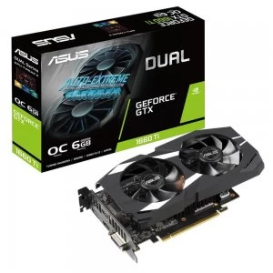 Asus Dual GeForce GTX1660Ti 6GB GDDR6 Graphics Card