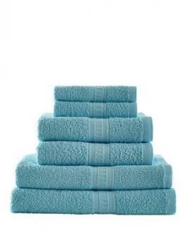 Downland 6 Piece 450Gsm Cotton Towel Bale