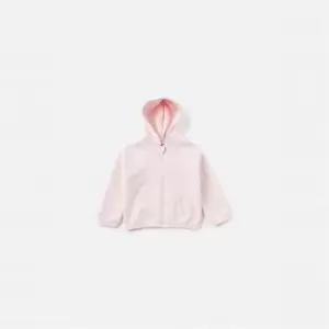 Missguided are the Future Zip Thru Hoodie - Pink