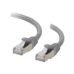 C2G 10m Cat6a Booted Shielded (SSTP) Network Patch Cable Grey