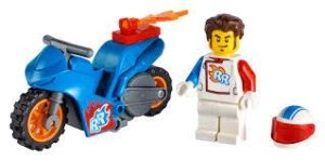 LEGO City Rocket Stunt Bike Toy (60298)