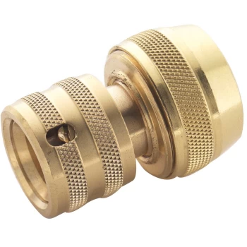 Spear and Jackson Brass Female Hose Connector 3/4" / 19mm Pack of 1