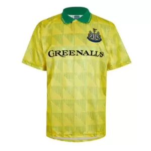 Score Draw Newcastle United 92-93 Away Shirt - Yellow