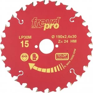 Freud LP30M General Purpose Circular Saw Blade 160mm 24T 20mm