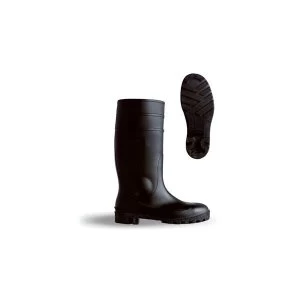 Bdri Weatherproof Size 6.5 Budget S Safety Wellington Boots Black