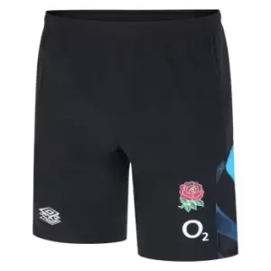 Umbro England Rugby Gym Shorts Adults - Black