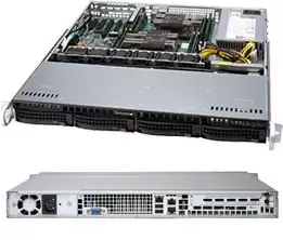 SuperChassis 813MF2TQC-505CB - Rack - Server - Black - 1U - 500 W - 100 - 240 V