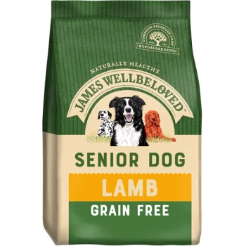 James Wellbeloved Grain Free Senior Lamb & Veg 10kg