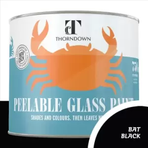Thorndown Bat Black Peelable Glass Paint 750ml