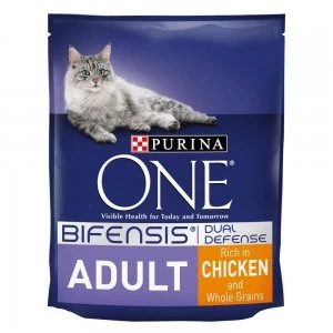Purina ONE Adult Dry Cat Food Chicken and Wholegrains 3kg